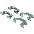 104.08830 by CENTRIC - Posi Quiet Semi-Metallic Brake Pads with Hardware
