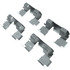 104.1008 by CENTRIC - Posi Quiet Semi-Metallic Brake Pads with Hardware