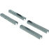 104.10120 by CENTRIC - Posi Quiet Semi-Metallic Brake Pads with Hardware