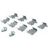 104.11050 by CENTRIC - Posi Quiet Semi-Metallic Brake Pads with Hardware