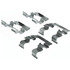 Centric 104.11560 Disc Brake Pad Set Posi Quiet Semi-Metallic Brake Pads with Hardware