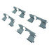 104.12680 by CENTRIC - Posi Quiet Semi-Metallic Brake Pads with Hardware