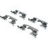 105.10890 by CENTRIC - Posi Quiet Ceramic Brake Pads with Shims and Hardware