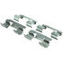 105.11830 by CENTRIC - Posi Quiet Ceramic Brake Pads with Shims and Hardware