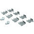 105.1188 by CENTRIC - Posi Quiet Ceramic Brake Pads with Shims and Hardware