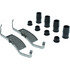 105.12400 by CENTRIC - Posi Quiet Ceramic Brake Pads with Shims and Hardware