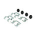 105.12750 by CENTRIC - Posi Quiet Ceramic Brake Pads with Shims and Hardware