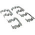 105.12951 by CENTRIC - Posi Quiet Ceramic Brake Pads with Shims and Hardware