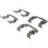 105.1301 by CENTRIC - Posi Quiet Ceramic Brake Pads with Shims and Hardware