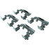 105.13320 by CENTRIC - Posi Quiet Ceramic Brake Pads with Shims and Hardware