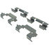 105.13370 by CENTRIC - Posi Quiet Ceramic Brake Pads with Shims and Hardware