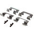 105.13380 by CENTRIC - Posi Quiet Ceramic Brake Pads with Shims and Hardware