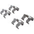 105.1402 by CENTRIC - Posi Quiet Ceramic Brake Pads with Shims and Hardware