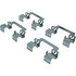 105.14300 by CENTRIC - Posi Quiet Ceramic Brake Pads with Shims and Hardware