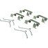 105.15840 by CENTRIC - Posi Quiet Ceramic Brake Pads with Shims and Hardware