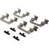 105.16230 by CENTRIC - Posi Quiet Ceramic Brake Pads with Shims and Hardware