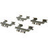 105.16580 by CENTRIC - Posi Quiet Ceramic Brake Pads with Shims and Hardware