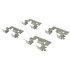 105.16590 by CENTRIC - Posi Quiet Ceramic Brake Pads with Shims and Hardware