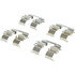 105.18290 by CENTRIC - Posi Quiet Ceramic Brake Pads with Shims and Hardware