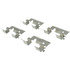 105.18390 by CENTRIC - Posi Quiet Ceramic Brake Pads with Shims and Hardware