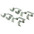 102.04840 by CENTRIC - C-Tek Semi-Metallic Brake Pads with Shims