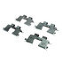 102.08130 by CENTRIC - C-Tek Semi-Metallic Brake Pads with Shims