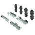 102.09650 by CENTRIC - C-Tek Semi-Metallic Brake Pads with Shims