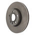 121.33074 by CENTRIC - C-Tek Standard Brake Rotor