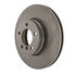 121.34070 by CENTRIC - C-Tek Standard Brake Rotor