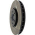 Centric 126.46064CSL Disc Brake Rotor Cryo Sport Slotted Rotor, Left