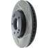 Centric 126.51015CSL Disc Brake Rotor Cryo Sport Slotted Rotor, Left