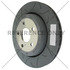 126.58009 by CENTRIC - Centric Premium OE Style Slotted Brake Rotor