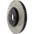 127.33136L by CENTRIC - Sport Drilled & Slotted Rotor, Left
