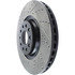 127.33144R by CENTRIC - Slotted Drilled Rotor