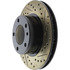 127.34013L by CENTRIC - Slotted Drilled Rotor