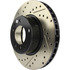 127.34021R by CENTRIC - Slotted Drilled Rotor