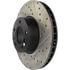 Centric 127.34031CL Disc Brake Rotor Sportstop Cryo Drilled & Slotted Rotor, Left