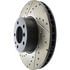 Centric 127.34031CR Disc Brake Rotor Sportstop Cryo Drilled & Slotted Rotor, Right