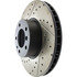 127.34031R by CENTRIC - Slotted Drilled Rotor