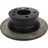 127.34047L by CENTRIC - Slotted Drilled Rotor