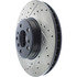 127.34050R by CENTRIC - Slotted Drilled Rotor