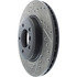 127.34052R by CENTRIC - Slotted Drilled Rotor