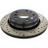 127.34034L by CENTRIC - Slotted Drilled Rotor