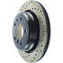 127.34034R by CENTRIC - Slotted Drilled Rotor