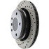 127.34044R by CENTRIC - Slotted Drilled Rotor