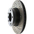 127.34045L by CENTRIC - Slotted Drilled Rotor
