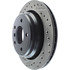 127.34046R by CENTRIC - Slotted Drilled Rotor