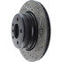 127.34061L by CENTRIC - Slotted Drilled Rotor