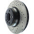 127.34064R by CENTRIC - Slotted Drilled Rotor