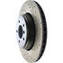 127.34072L by CENTRIC - Slotted Drilled Rotor